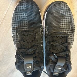 Nike Black and White Metcon Athletic Shoes